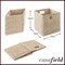 Casafield 10.5" x 10.5" Water Hyacinth Storage Basket Sets, Storage Organizers, Woven Wicker Cubes for Bathroom, Bedroom, Laundry, Shelves